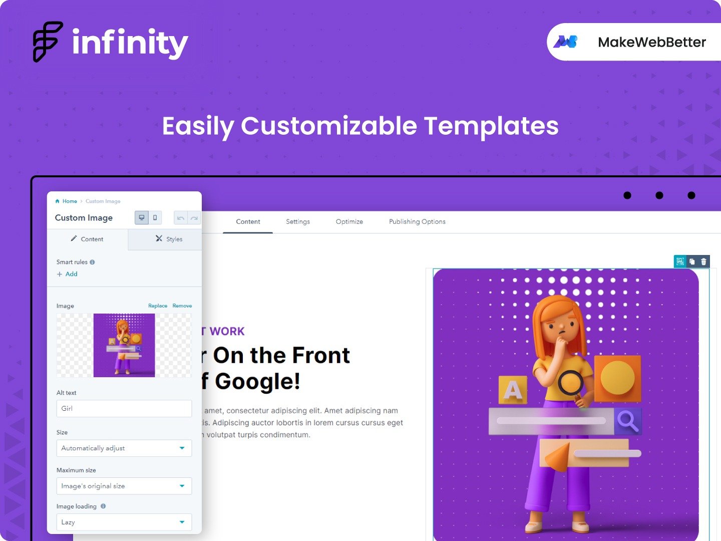 Ready-Made & Easily Customizable Templates