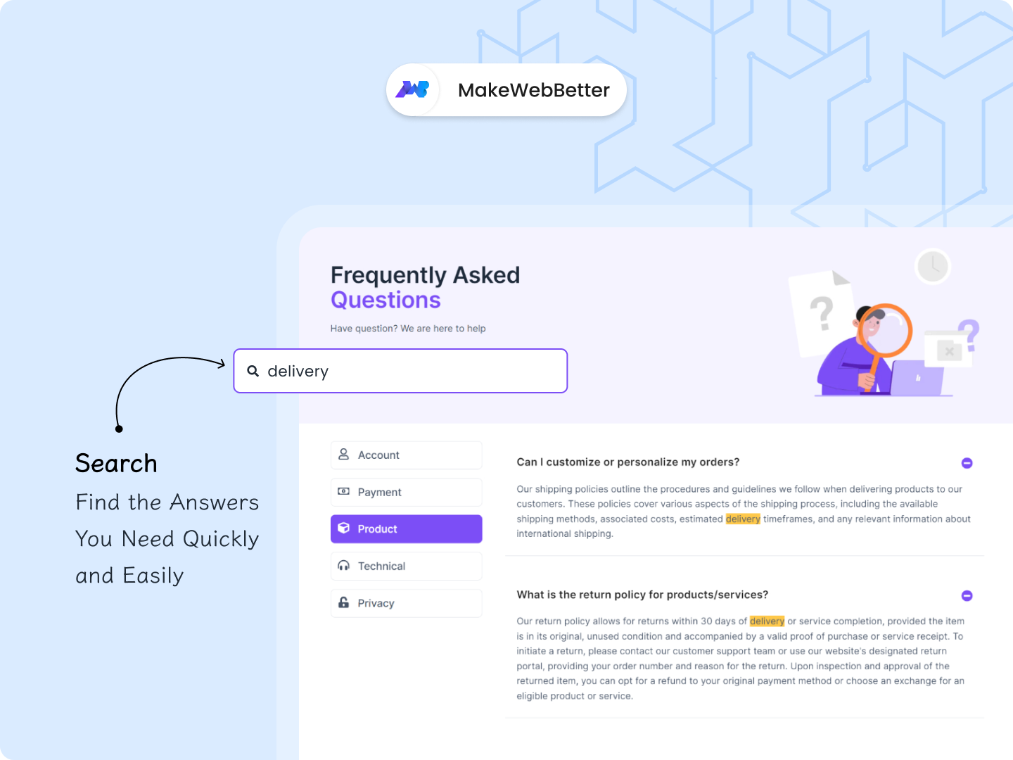 Search: Find Answers Quickly and Easily